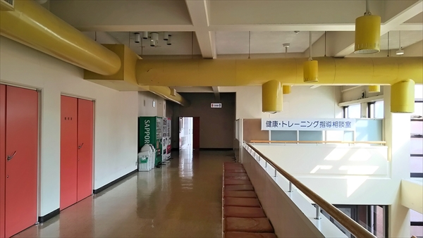 江別市民体育館・二階