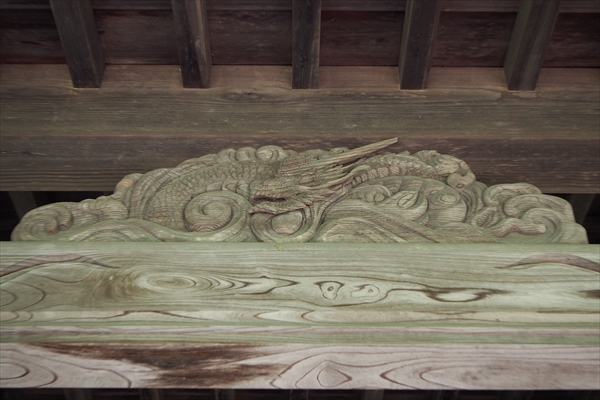 王子神社・龍の彫刻
