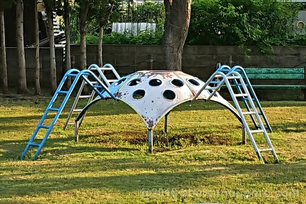 クモの遊具
