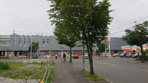 1号線と野幌駅南口
