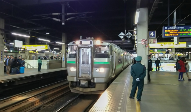 JR北海道 札幌駅 列車