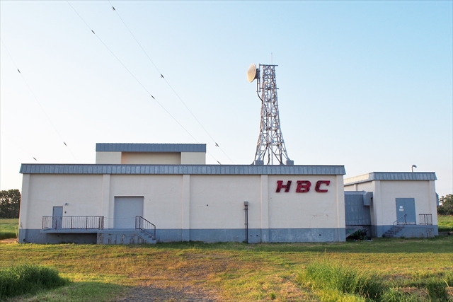 HBC江別ラジオ送信所建屋