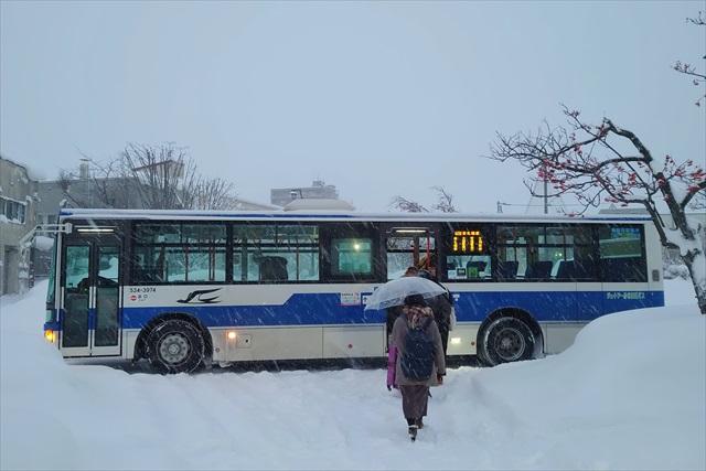 JR北海道バス 新札幌行き