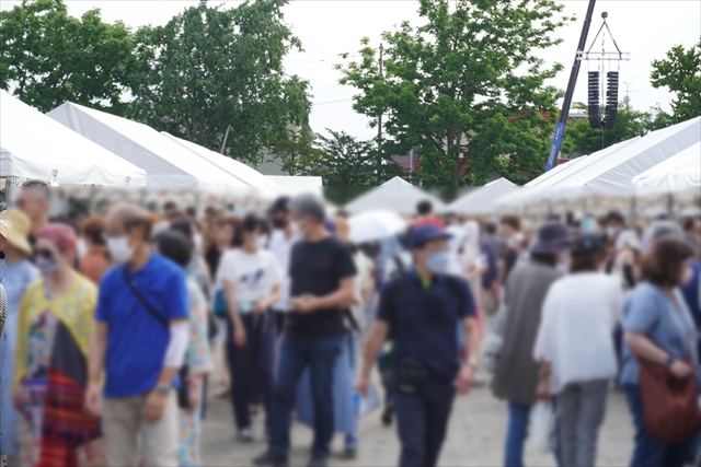 えべつやきもの市 イベント当日の様子