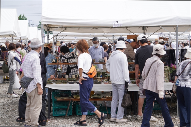 えべつやきもの市 イベント当日の様子