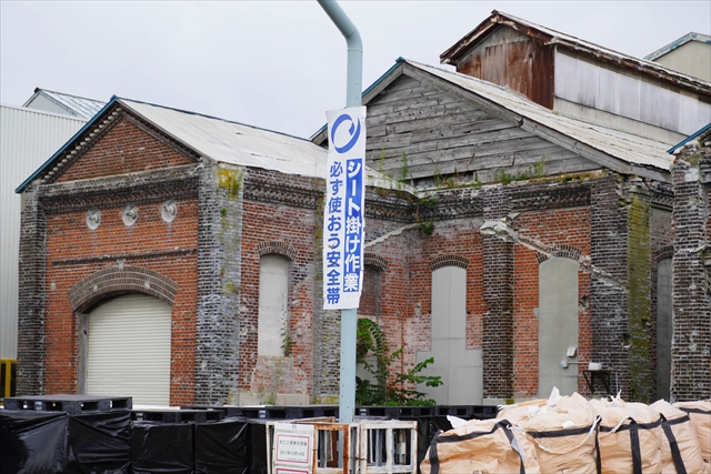 王子エフテックス江別工場 野幌レンガ最古の建築物