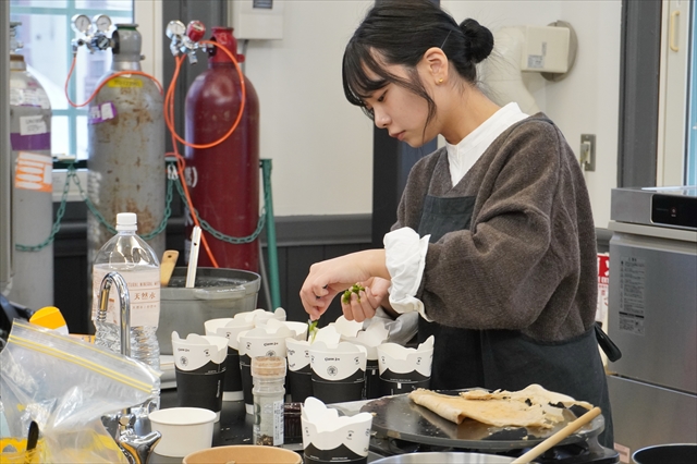 北海道大学ワイン教育研究センター イノベーションラボ調理