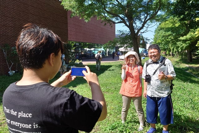 街歩き研究家 和田哲さんと行く 古地図と歩く江別ツアー 終了後記念撮影