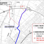 道道大麻東雁来線 全線４車線化完了地図