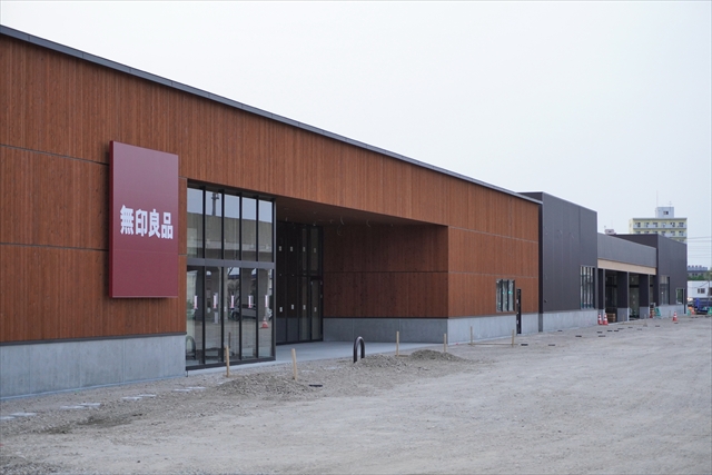 無印良品・コープさっぽろのっぽろ店 店舗正面の様子