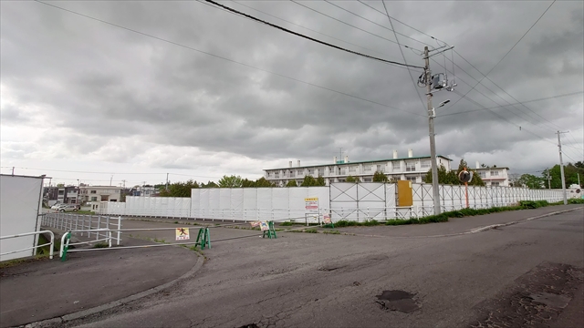 野幌団地跡地（江別病院新棟建設予定地）