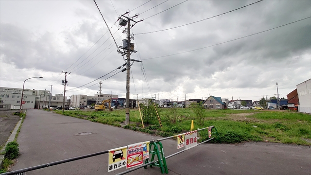 野幌団地改良B二 跡地