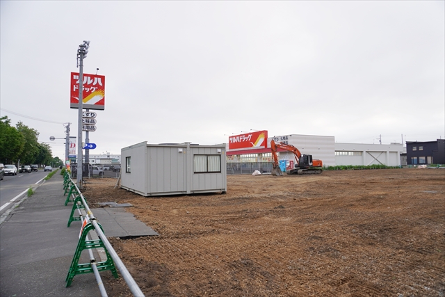 マクドナルド新店舗工事？