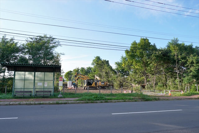 王子製紙社宅跡地工事中