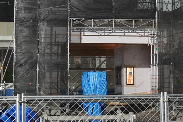 コープさっぽろのっぽろ店駐車場内の店舗にドライブスルーか