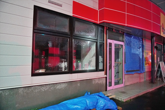 蕎麦屋「手打そば わか竹」跡地 工事中