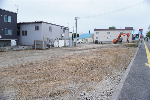 旧ニスコ進学スクール江別本部教室跡地