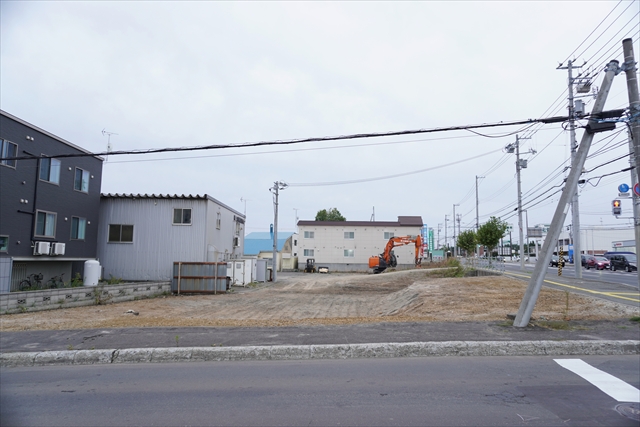 旧ニスコ進学スクール江別本部教室跡地