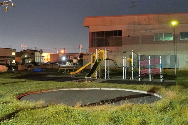 のぎく公園 遊具リニューアル工事中