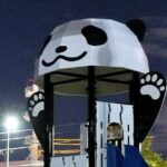 野幌末広町公園 パンダの新複合遊具