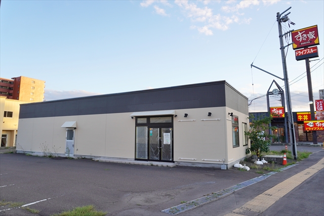 ドミノ・ピザ江別野幌店跡地（ペンギンベーカリー江別野幌店オープン予定地）