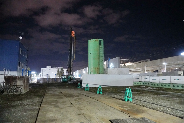 JR野幌駅北口駅前工事