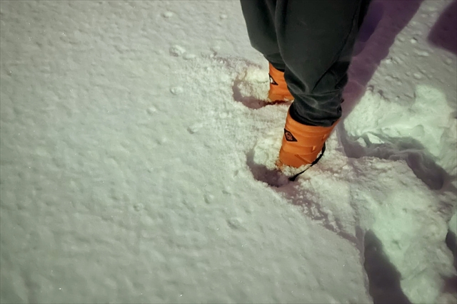 2025年12月9日 積雪量