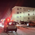 弥生団地G棟 火事