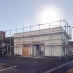 ペンギンベーカリー江別野幌店工事中の様子