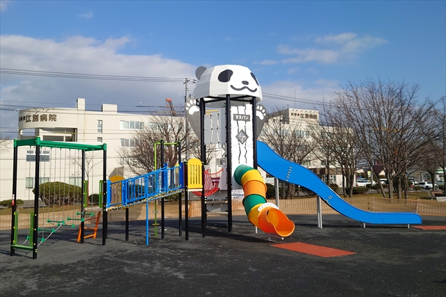 野幌末広町公園 リニューアル後の新複合遊具