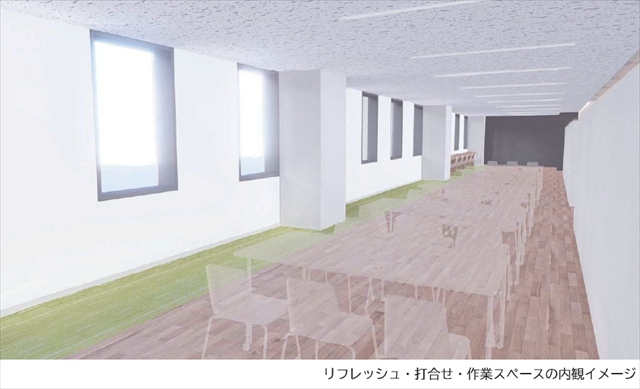 リフレッシュ・打合せ・作業スペース