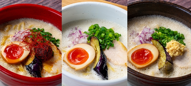 鶏白湯ラーメン「白鶏舎 厚別南店」メニュー例