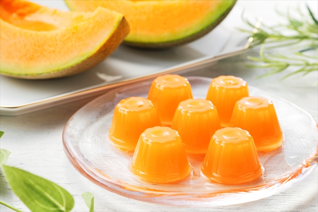 北辰フーズ「夕張メロンゼリー リッチテイストミニ」