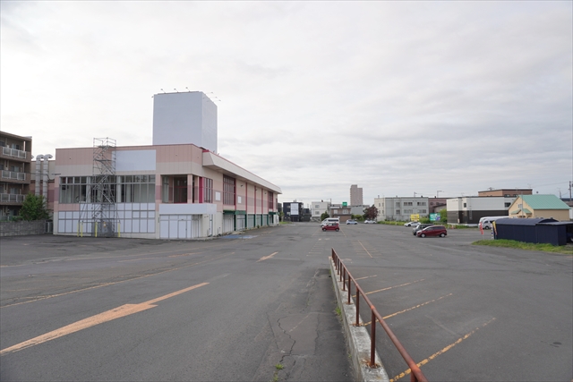 旧コープさっぽろ野幌店跡地