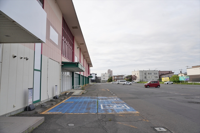 旧コープさっぽろ野幌店 店舗跡