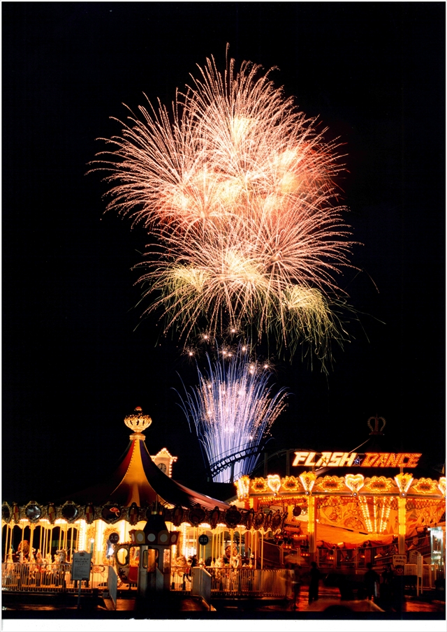 北海道グリーンランド「いわみざわ彩花まつり花火大会」「FIREWORKS illusion」