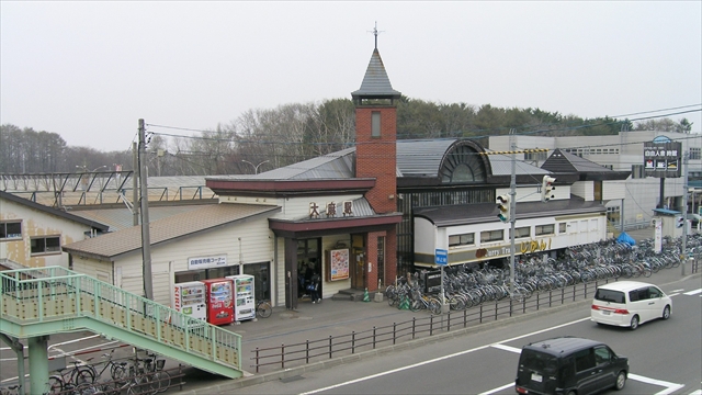 旧大麻駅南口駅舎