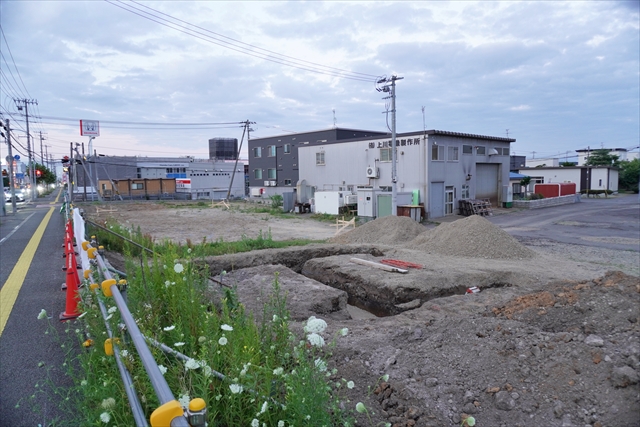 「旧ニスコ進学スクール江別本部教室」「旧トヨタレンタリース新札幌 野幌店」跡地全体