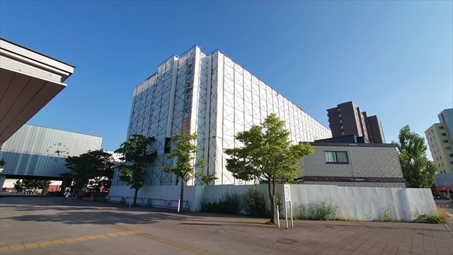 ココファンJR野幌駅前 建設工事中