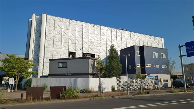 ココファンJR野幌駅前 建設工事中
