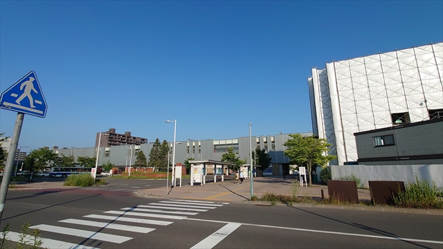 JR野幌駅北口 駅前風景2026年7月