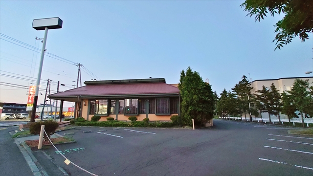 「ロイヤルホスト江別店」閉店後の様子