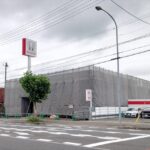 「ホンダカーズ札幌中央 江別店」増改築工事が進行中