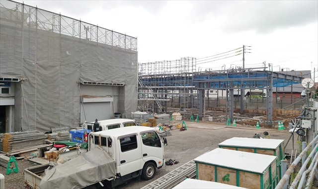 「ホンダカーズ札幌中央 江別店」増改築工事　新建屋