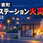 【江別市】文京台東町でごみステーション火災　9月にも同じ地区でごみ箱火災、警察が関連を捜査