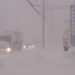 国道12号 暴風雪