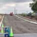 萩ケ岡2号道路整備工事（旧江別小学校横）